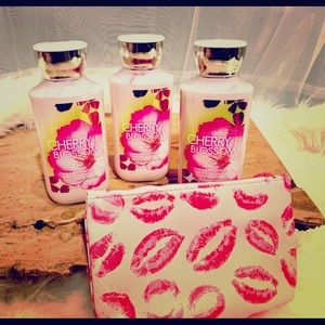Bath & Body Works Cherry Blossom Lotion Set of 3